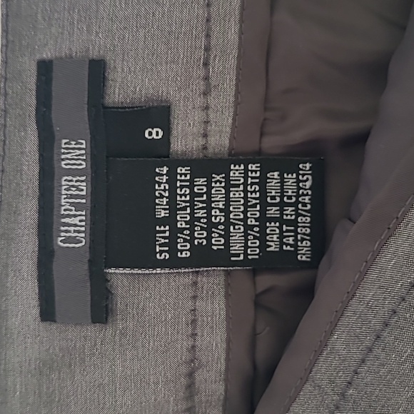 Tiered pewter skirt - size 8 - Picture 3 of 5